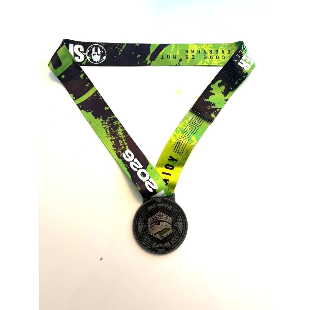 Spartan Beast Finisher Medal 2026 many available